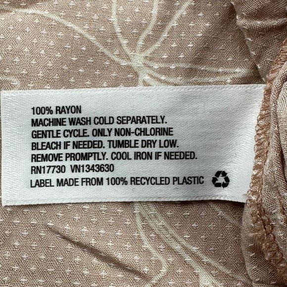 Ava And Viv Women's Size 2X Blouse Long Sleeve Floral Print Pink New With Tags - Picture 7 of 14